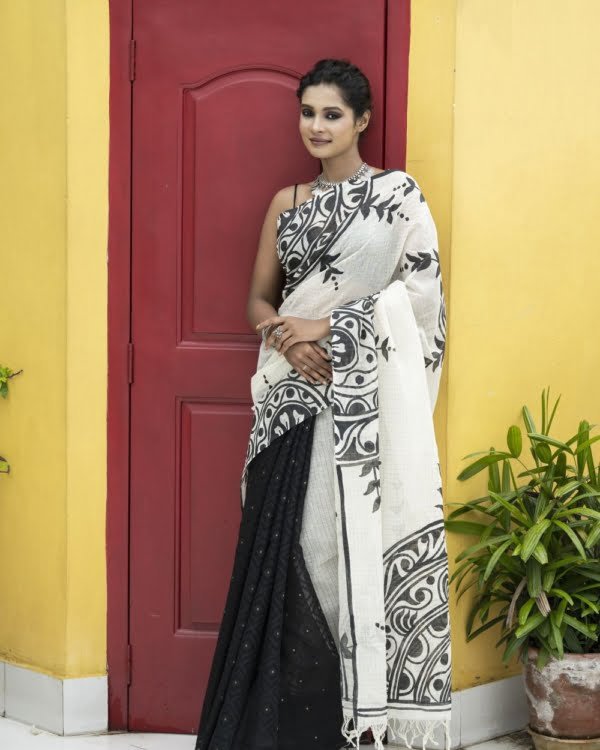 Nakshipar Cotton Saree