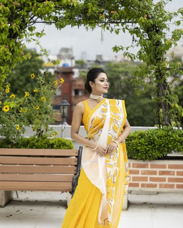 Nakshipar Cotton Saree