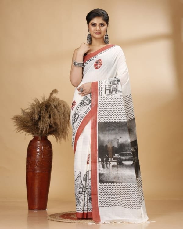 Cotton Print and Applique