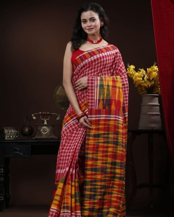 cotton-gamcha-applique-saree