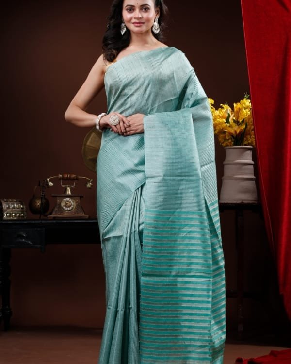 Nakshipar Tussar Gicha Saree