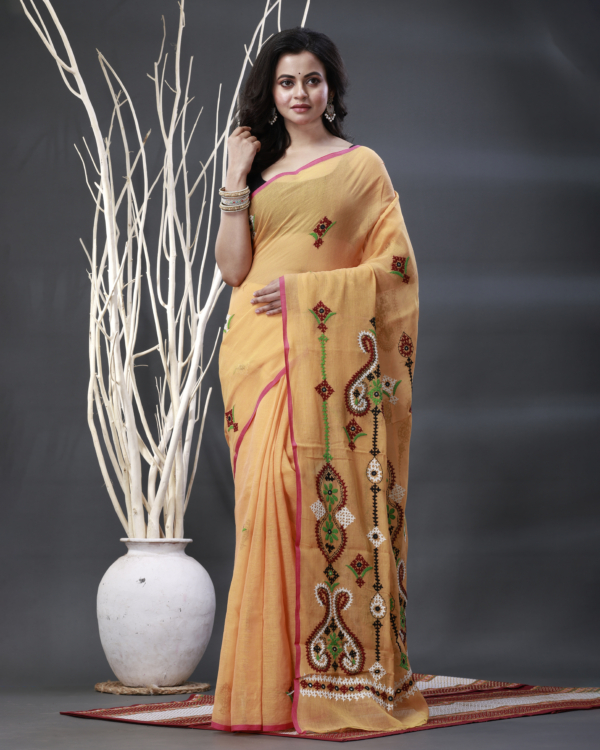Cotton Gujrati Saree