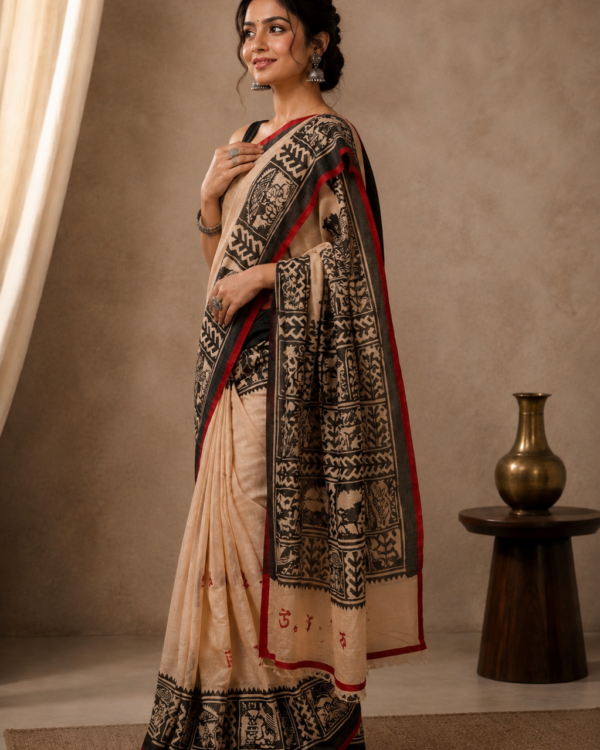 Cotton Sahajpath Saree